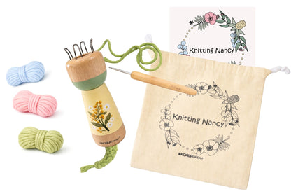 Australian Flora Knitting Doll