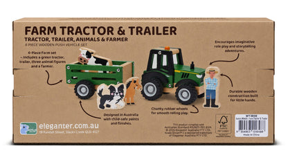 Bush Buddies Farm Tractor with Animals