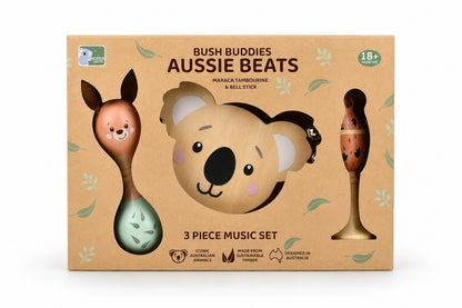 Bush Buddies Aussie Beats 3 Piece Music Set