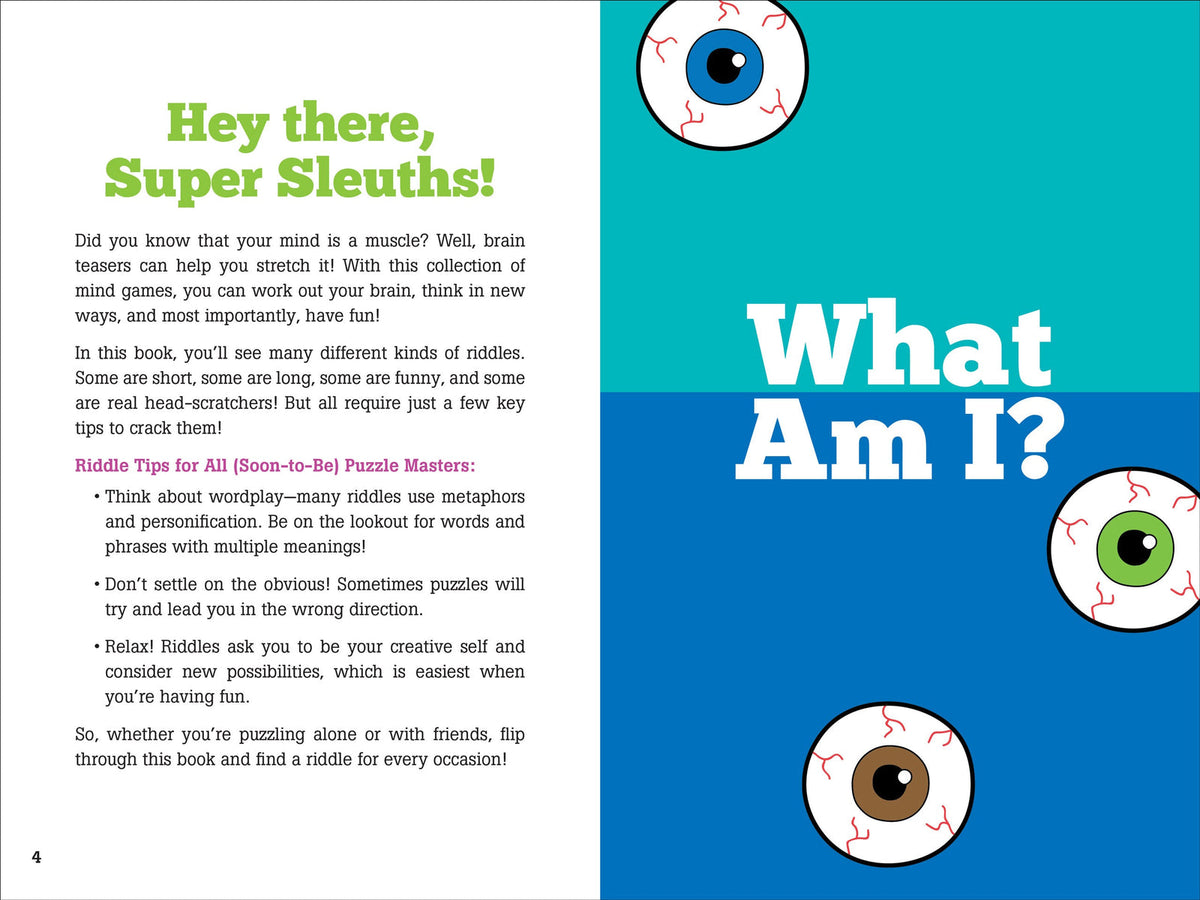 500 Riddles: Brain Teasers for Clever Kids
