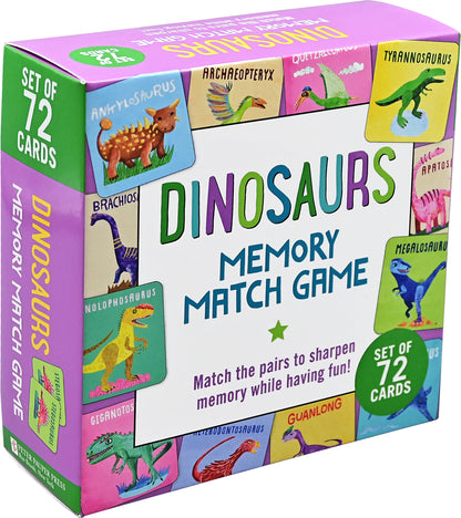 Memory Match Game - Dinosaurs