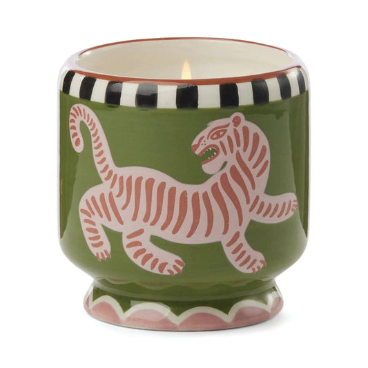 Paddywax A Dopo Tiger Ceramic Candle 226g - Black Cedar & Fig