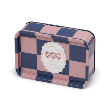 Paddywax A Dopo Hearts Tin Candle 184g - Rosewood Vanilla