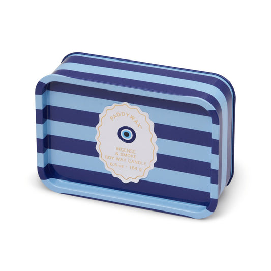 Paddywax A Dopo Eye Tin Candle 184g - Incense & Smoke