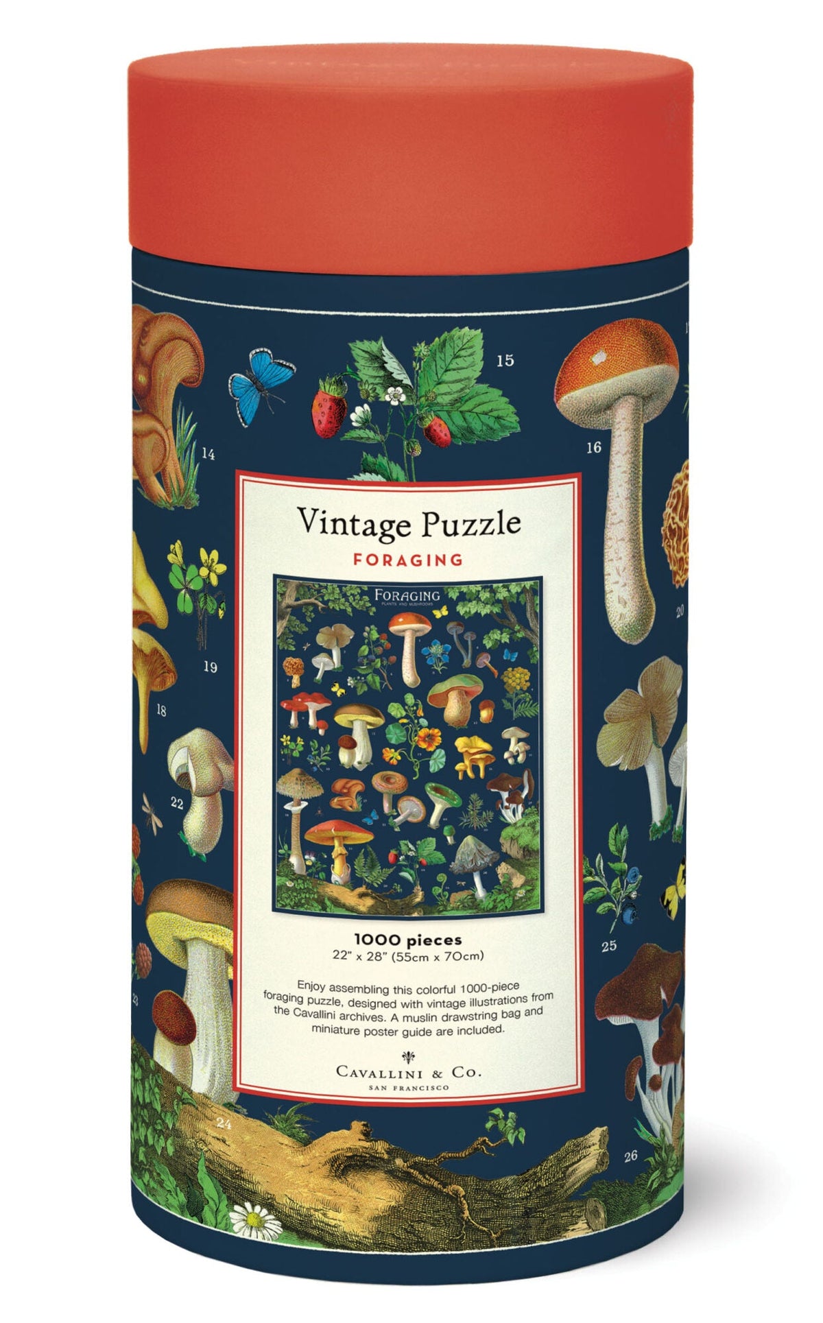 Cavallini 1000 Pc Puzzle - Foraging