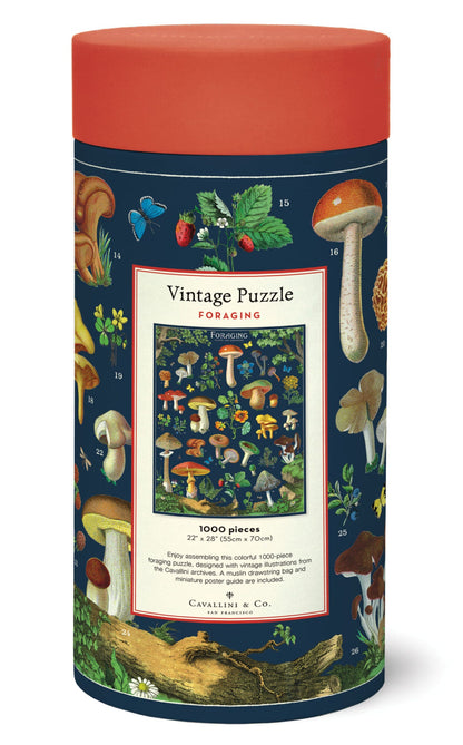 Cavallini 1000 Pc Puzzle - Foraging