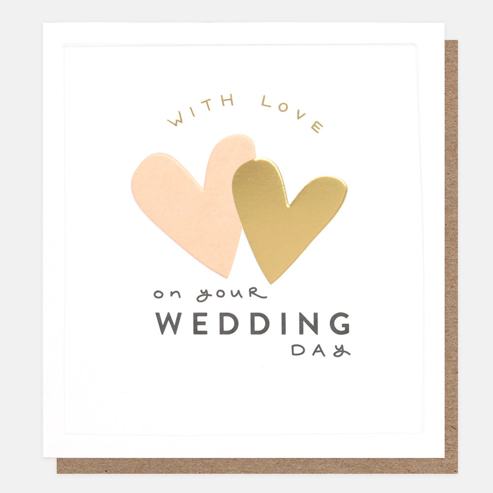 Caroline Gardner Congratulations On Your Wedding Hearts Card (All Smiles)