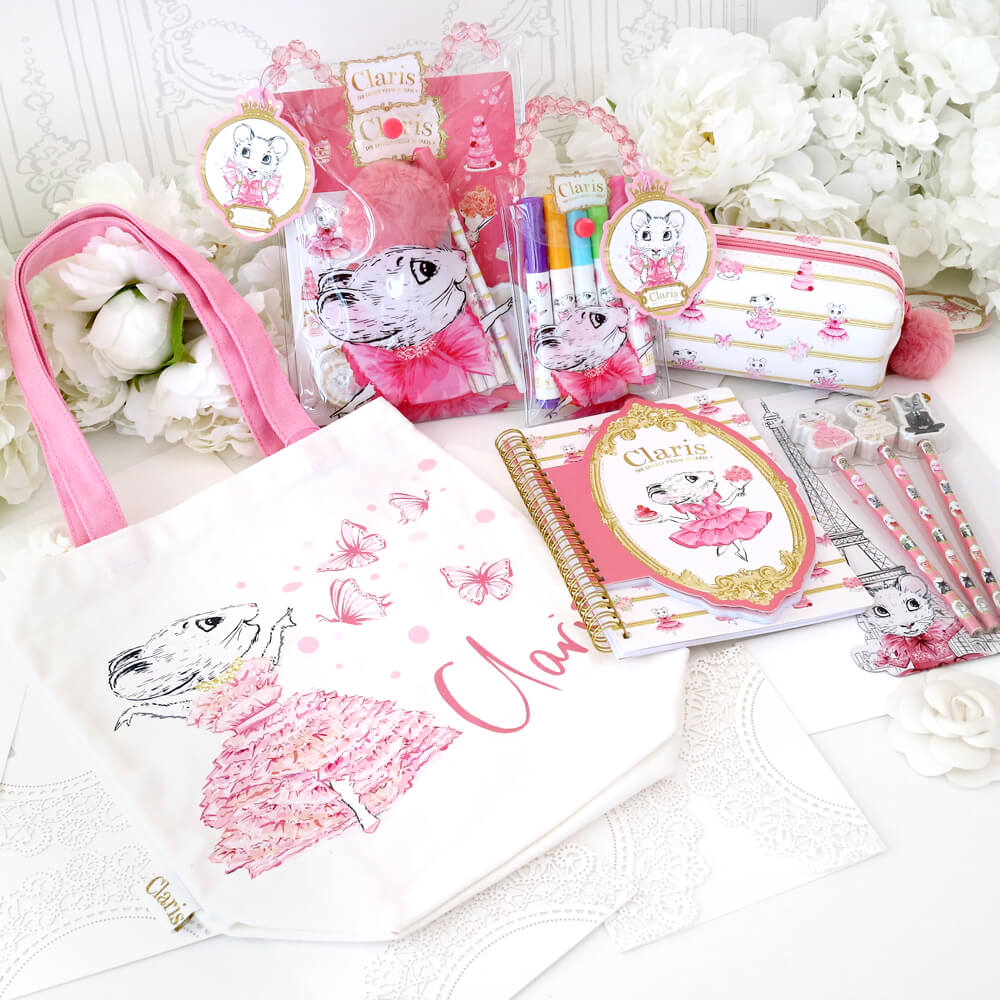 Claris Pencil Set with Eraser Toppers