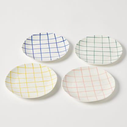 Loft Side Plate 4 Asst Colours