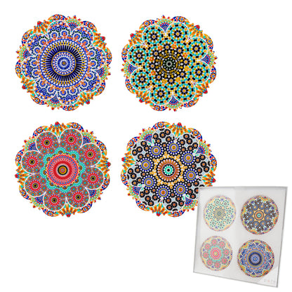 Hepburn Ceramic Sun Shape Coaster Set of 4