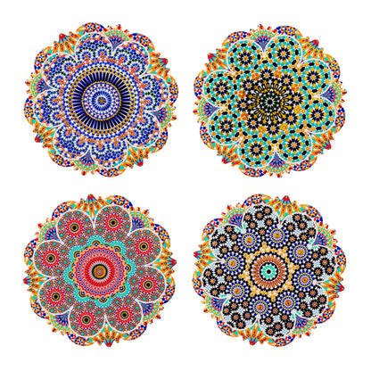 Hepburn Ceramic Sun Shape Coaster Set of 4