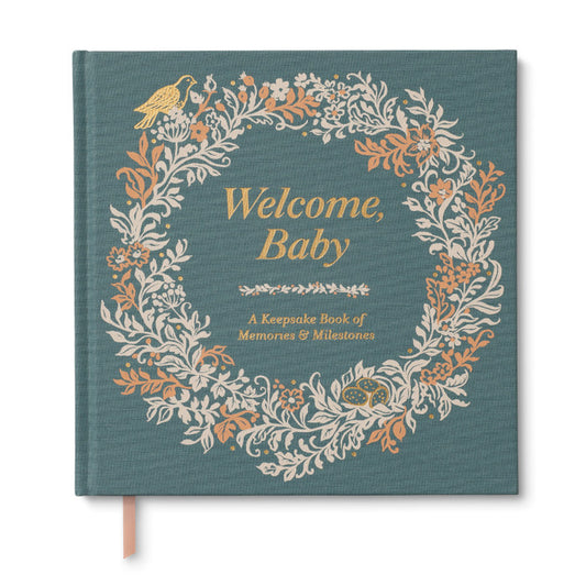Welcome Baby - Baby's First Year Keepsake Book
