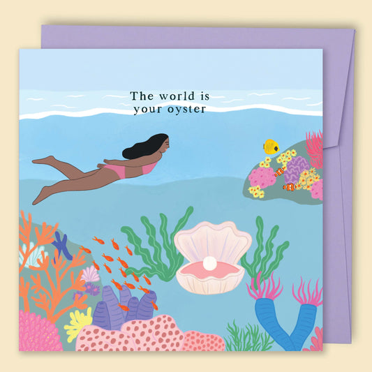 Papernest The World Is Your Oyster Card