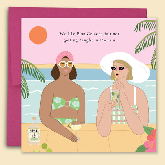 Papernest We Like Pina Coladas But Not In The Rain Card
