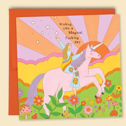 Papernest Wishing You A Magical Fucking Day Card