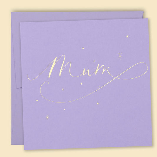 Papernest Mum Constellations Card - Lavender