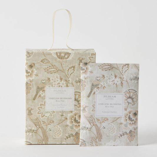 Timeless Blossoms Scented Mini Sachets Set of 4 - Rose Oud
