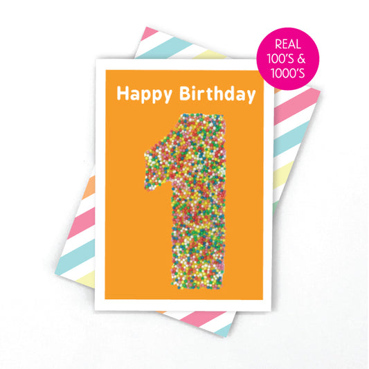 Candle Bark 1 in Freckles Card