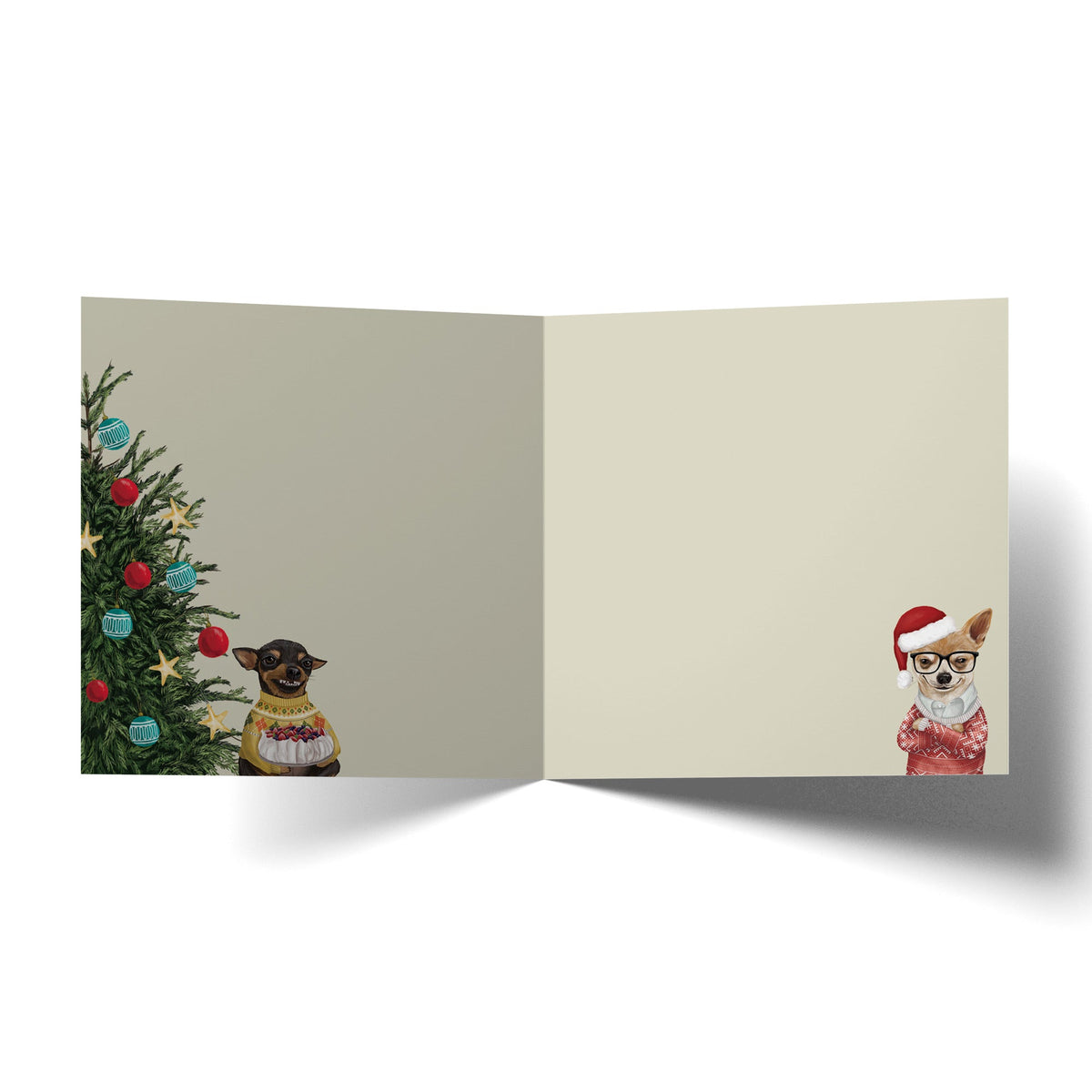 Greeting Card Family Portrait Xmas