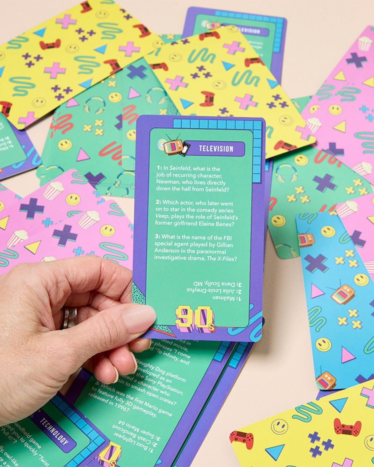 90's Trivia Cards