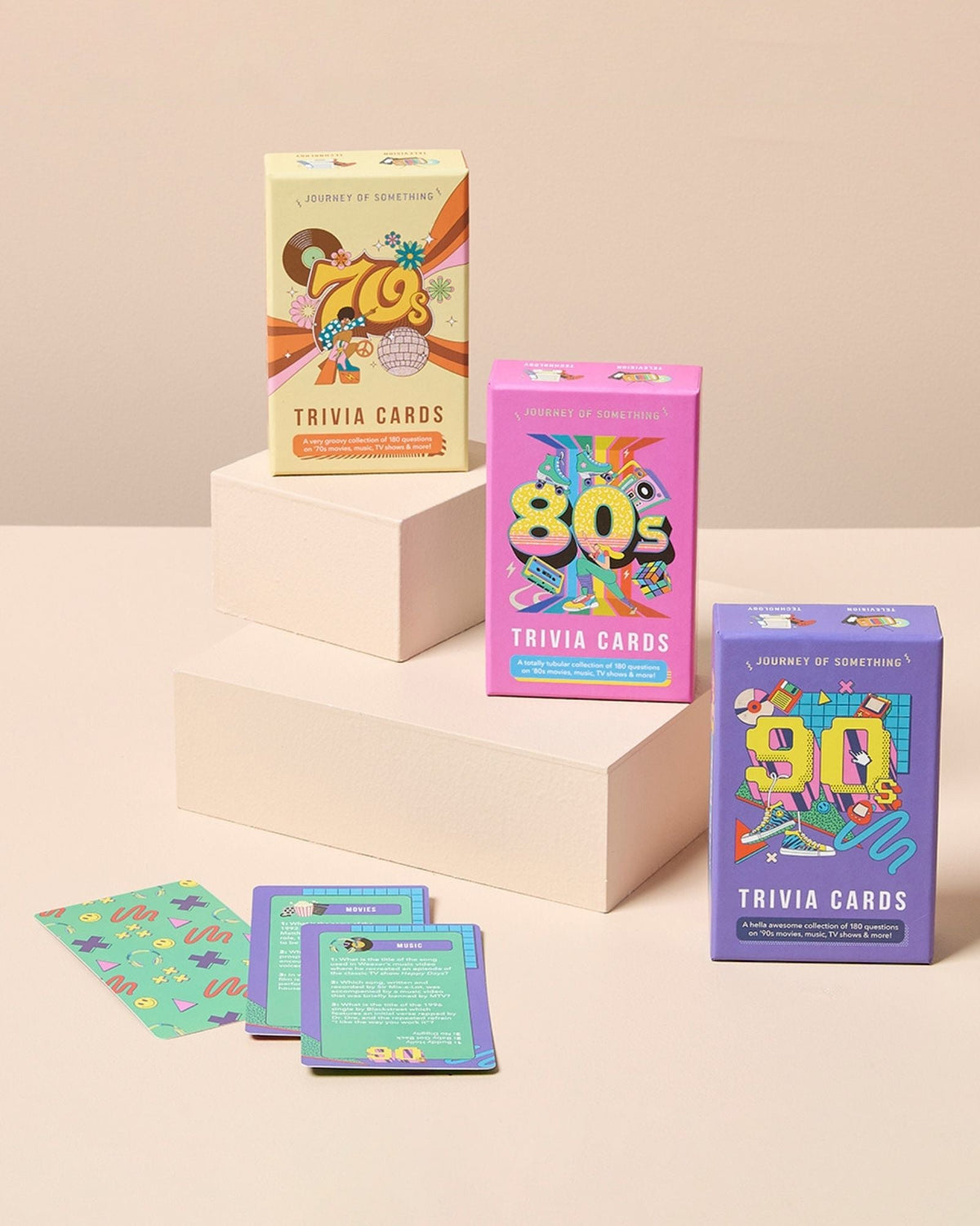 90's Trivia Cards