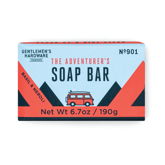 Gentlemen's Hardware Soap Bar - Basil and Neroli