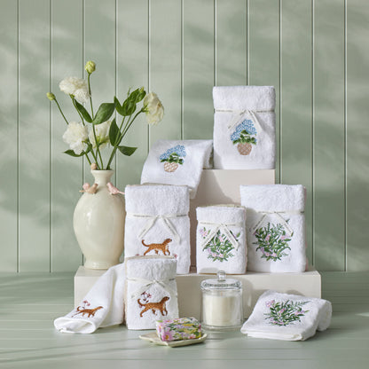 Country Garden Face Washer