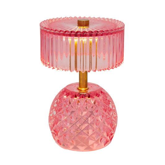 Nicole LED Cafe Lamp Pink