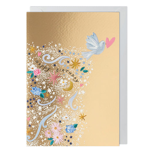 Meraki Bird Card (Glimmers)