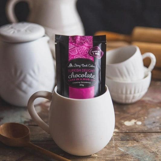 Story Book Cakes Turkish Delight Mud Cake in a Mug 80g