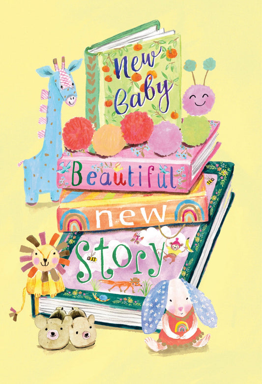 Roger La Borde Bookstack Petite Card