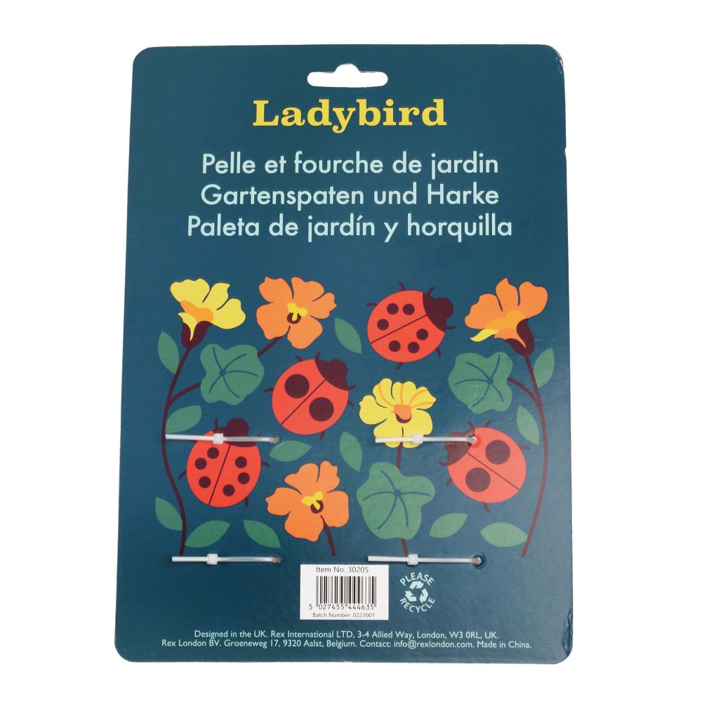 Rex London Ladybird Garden Spade and Fork