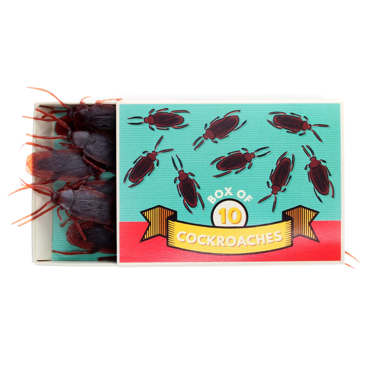 Rex London Classic Jokes - Cockroaches (Box of 10)