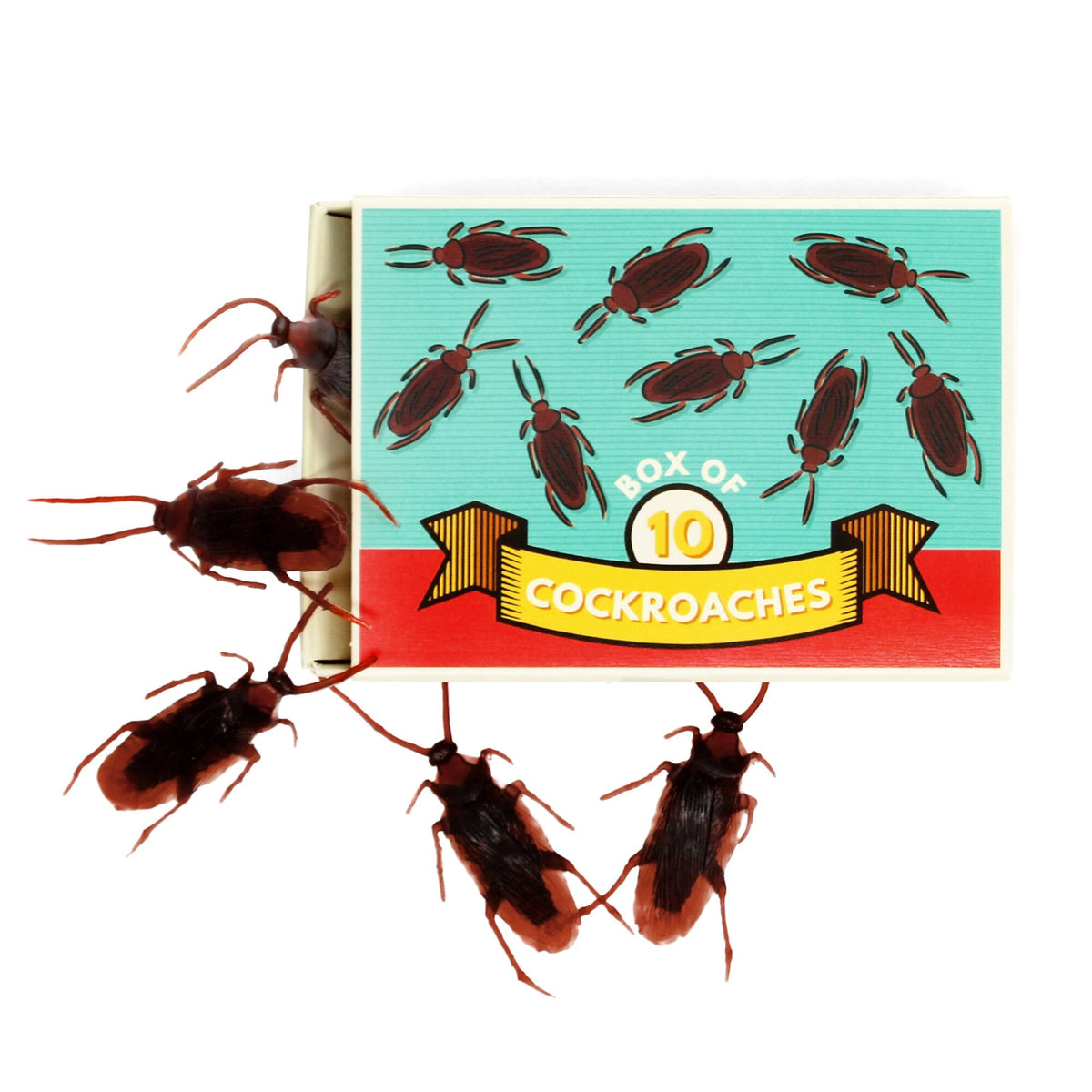 Rex London Classic Jokes - Cockroaches (Box of 10)