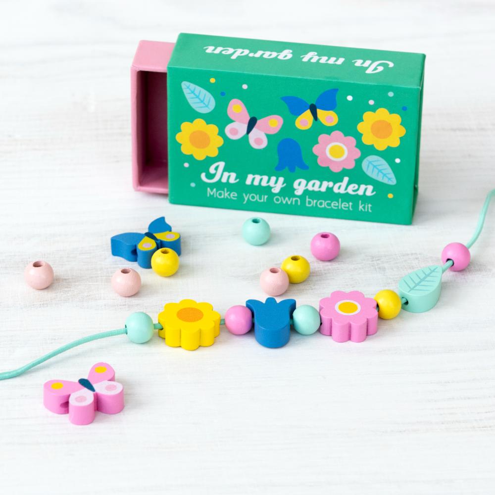 Rex London Wooden Bracelet Kit - Garden