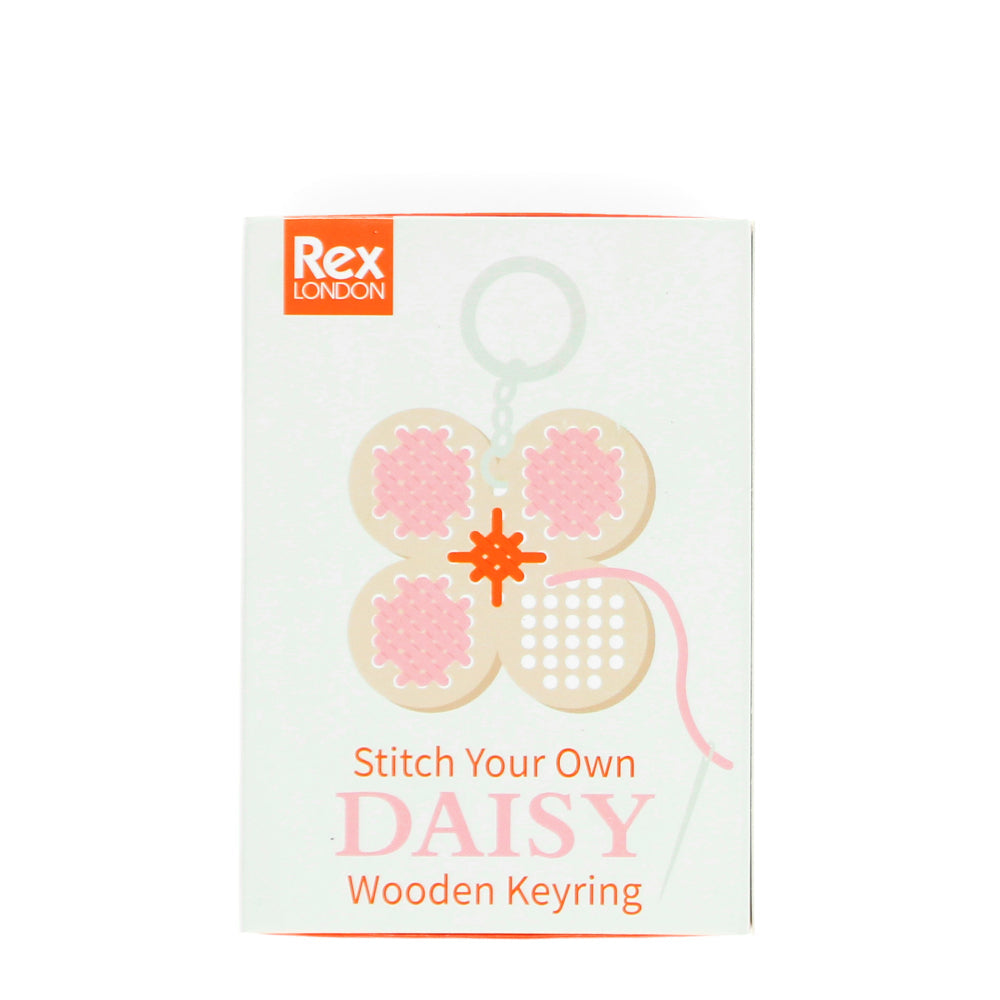 Rex London Stitch Your Own Keyring - Daisy
