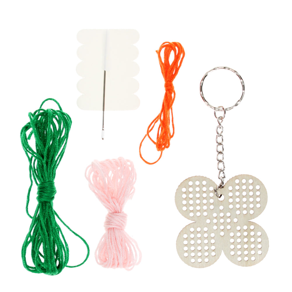 Rex London Stitch Your Own Keyring - Daisy