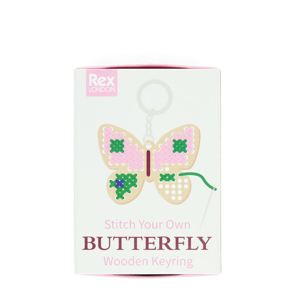 Rex London Stitch Your Own Keyring - Butterfly