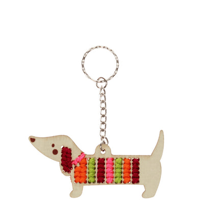 Rex London Stitch Your Own Keyring - Sausage Dog