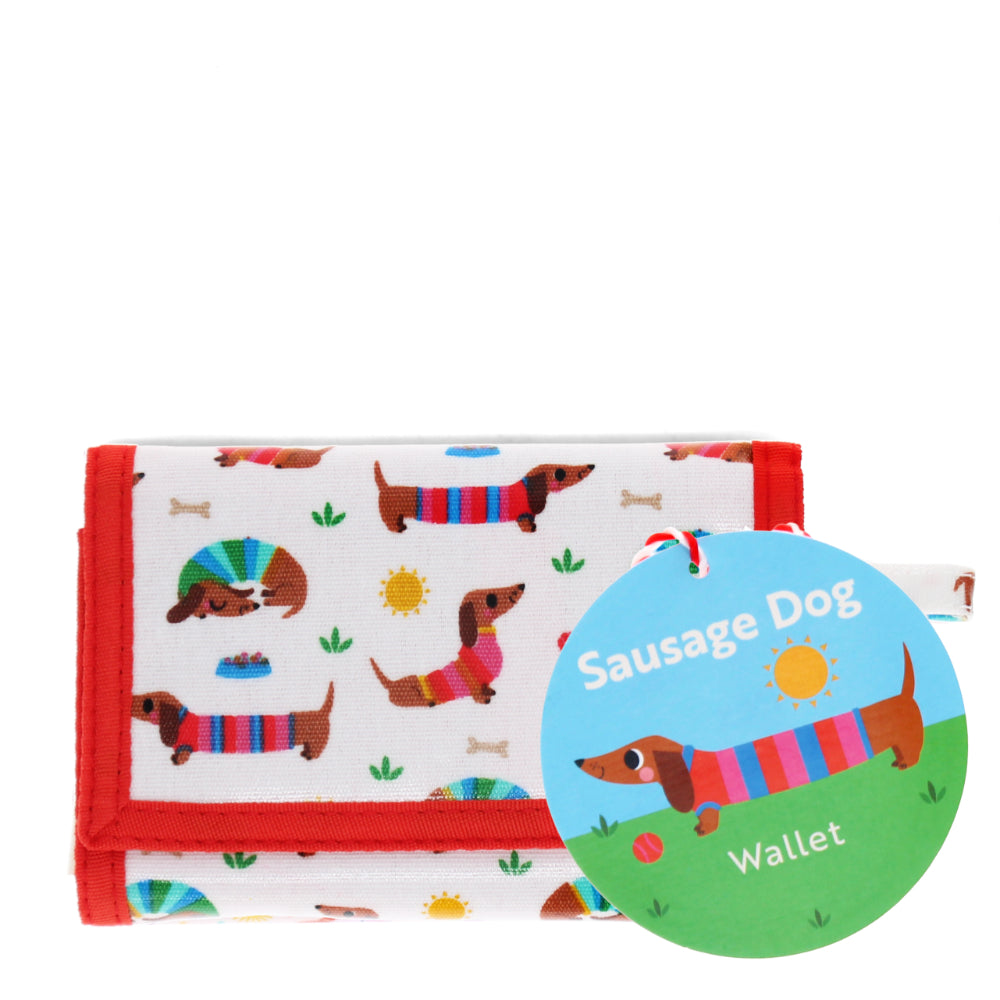 Rex London Child Wallet - Sunny Sausage Dog