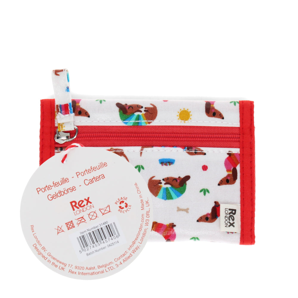 Rex London Child Wallet - Sunny Sausage Dog