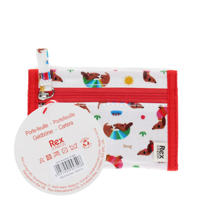 Rex London Child Wallet - Sunny Sausage Dog