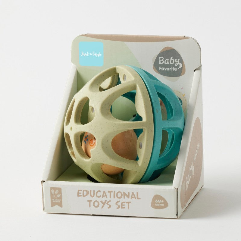 Jiggle & Giggle Eco-Friendly Ball Rattle