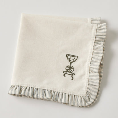 Le Bistrot Embroidered Napkin Set of 4