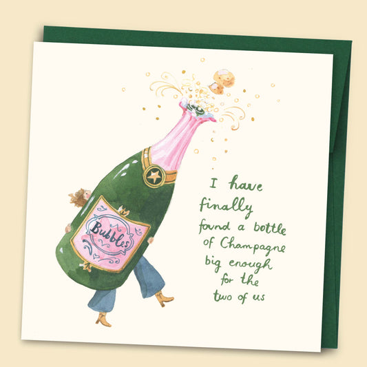 Papernest I Have Finally Found A Bottle Big Enough Card