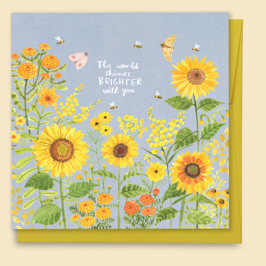 Papernest The World Shines Brighter With You Card