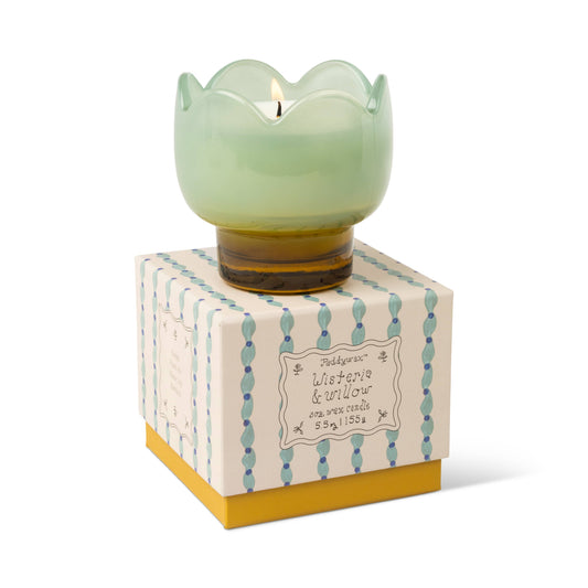 Paddywax Tulip Glass Candle 156g - Wisteria & Willow