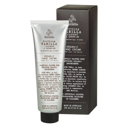 Urban Rituelle Flourish Organics Hand Cream 100ml - Vanilla