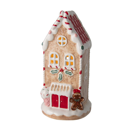 Ceramic Candy House Tan Small