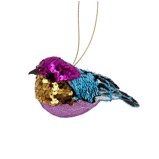 Glitter Sequin Finch Pink